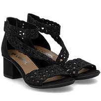 Sandały damskie Rieker 64657-00 BLACK R.36 Rieker