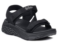 Sandały damskie sportowe na rzepy tekstylne czarne Lee Cooper 2330L-36