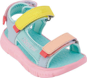 Sandały dla dzieci Kappa Kana MF różowo-miętowe 260886MFK 2117-25 - Kappa