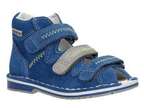 Sandały dziecięce profilaktyczne Bartek 8920066 skórzane chłopięce-22