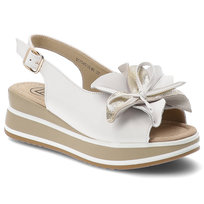 Sandały FILIPPO - DS7045/26 WH Biały -39 FILIPPO