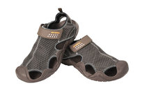 Sandały męskie sportowe na rzep brązowe 40 FITNESS KING