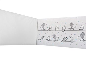 Sango Trade, Ochraniacz na szczebelki do łóżeczka, 210 cm, Ptaszki - Sango Trade