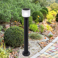 Sanico Goldlux lampa ogrodowa stojąca słupek MADRID 80 E27 czarna IP44 - 331564