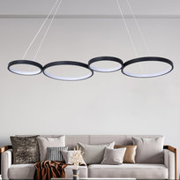 Sanico Goldlux Lampa wisząca FLAMENCO LED 42W 4000K czarna IP20 - 331021