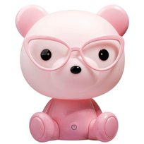 Sanico Goldlux MIŚ OKULARNIK LED lampka dekoracyjna różowa  - 308245