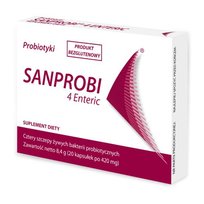 Sanprobi 4 Enteric Probiotyk 20 Kapsułek Sanprobi