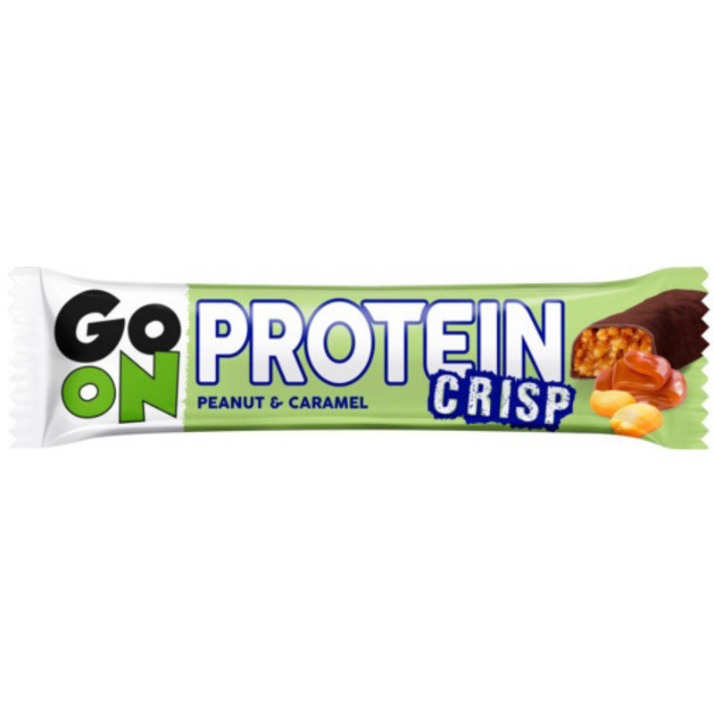Фото - Протеїн GO ON Nutrition Sante Go On Protein Crisp 50G Baton Białkowy Peanut Caramel 
