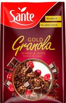 Sante Gold Granola 300G Płatki Śniadaniowe Brownie Cherry Sante