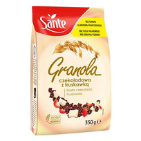 Sante Granola z Białą Czekoladą i Truskawką 350g