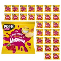 Sante Wafle Kukurydziane Malinowe 35g x 30 szt Sante