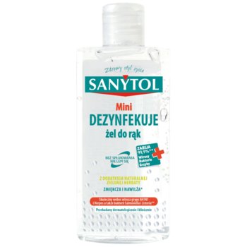 Sanytol, Żel do dezynfekcji rąk mini, 75 ml - Sanytol