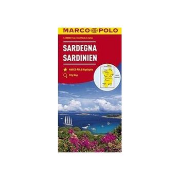 Sardinien. Mapa 1:200 000 - Opracowanie zbiorowe