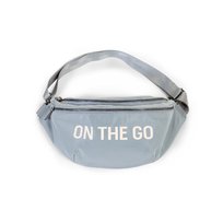 Saszetka CHILDHOME Banana Bag, szara, 15x34x13 cm