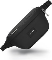 Saszetka damska biodrowa Pacsafe Go Anti-Theft Sling Pack Jet Black Pacsafe