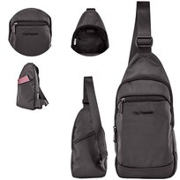 Saszetka męska crossbody WINGS – miejska przewieszka na ramię, ukryta kieszeń, 3L Wings