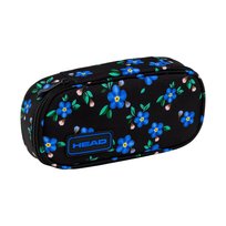 Saszetka piórnik szkolny jednokomorowy HEAD BLUE FLOWERS, AC6 Head