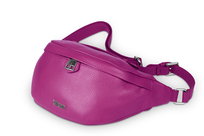 Saszetka Skórzana Vezze Pancia Fuksja