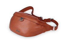 Saszetka Skórzana Vezze Pancia Pomarańczowa