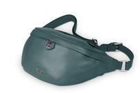 Saszetka Skórzana Vezze Pancia Turkusowa