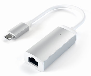 SATECHI ALUMINUM ADAPTER | USB-C - ETHERNET | Silver - Inny producent