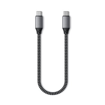 Satechi - Kabel Usb-C - Usb-C 25Cm Ciemnoszary - Satechi