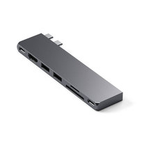 Satechi Pro Hub Slim - Adapter do Macbook Air i Pro M1 M2, Ciemnoszary