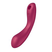 Satisfyer, Curvy Trinity 1, Stymulator z wibracjami, Różowy Satisfyer