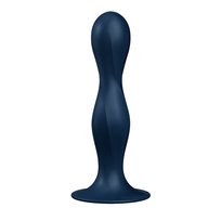 Satisfyer, Double Ball-r, Dildo Z Kulkami Gejszy, Dark Blue Satisfyer