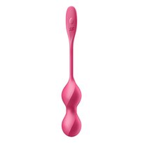Satisfyer Love Birds 2 kulki do ćwiczeń mięśni kegla Red Satisfyer