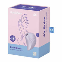 Satisfyer, Masażer intymny Pearl Diver, Fioletowy Satisfyer