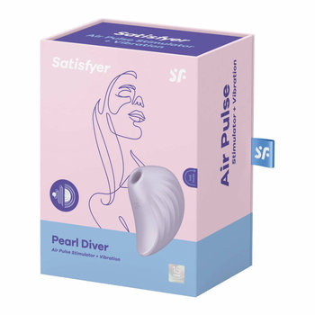 Satisfyer, Masażer intymny Pearl Diver, Fioletowy - Inny producent