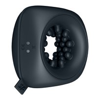 Satisfyer, Ring Stroker masturbator z funkcją wibracji Black Satisfyer