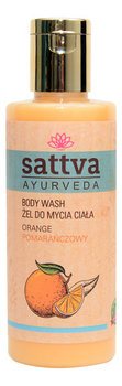 Sattva Ayurveda Body wash żel do mycia ciała pomarańczowy 210ml - Sattva