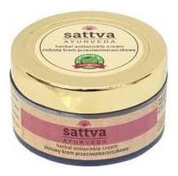 Sattva AYURVEDA Ziołowy Krem Przeciwzmarszczkowy . 50g - Sattva