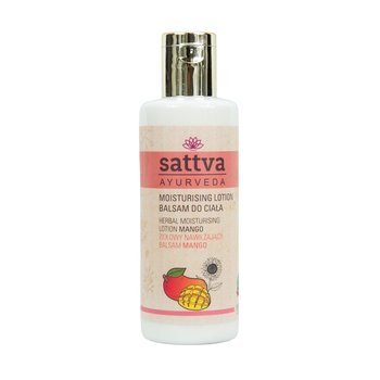 Sattva, balsam do ciała ziołowy nawilżający mango, 210 ml - Sattva