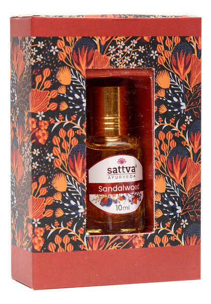 Sattva, Drzewo Sandałowe, perfumy w olejku, 10 ml | Sklep EMPIK.COM