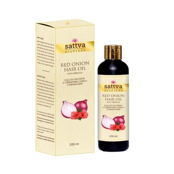 Sattva, Hair Oil olej do włosów z czerwonej cebuli Red Onion, 200ml - Sattva