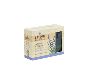 Sattva, Lawender, Mydło glicerynowe Lawenda, 125 g - Sattva