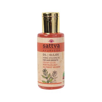 Sattva oil vitalising, ziołowy olejek na porost włosów, 100 ml - Sattva