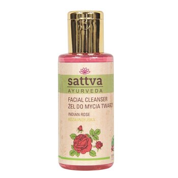 Sattva, Żel do mycia twarzy Róża Indyjska - Sattva
