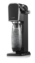 Saturator do wody SODASTREAM ART - Marmur czarny z butelką i nabojem CO2 do 60L gazowania wody bez prądu elegancki design eco zestaw startowy