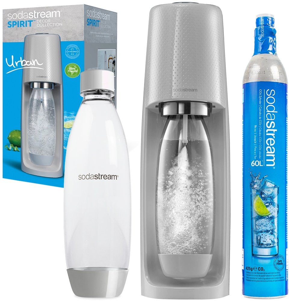 SATURATOR DO WODY SODASTREAM SPIRIT DECOR SZARY SodaStream AGD