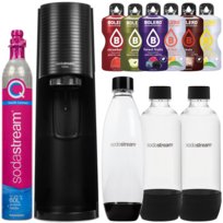 Saturator do wody SODASTREAM Terra - czarny gazowanie bez plastiku butelki zmywarka smakowe saszetki Quick Connect SodaStream