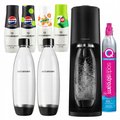 Saturator Sodastream Terra 2 Butelki + 4 Syropy Bez Cukru Pepsi 7Up Mirinda - SodaStream