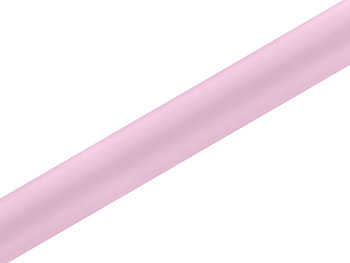 Satyna gładka, różowa, 0,36 x 9 m - PartyDeco