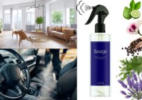 SAVAGE MĘSKI ZAPACH Room Spray Odświeżacz powietrza zapach perfumy do domu łazienki pokoju tkanin firan zasłon zapach do auta tapicerki samochodu RAVINA 200 ml