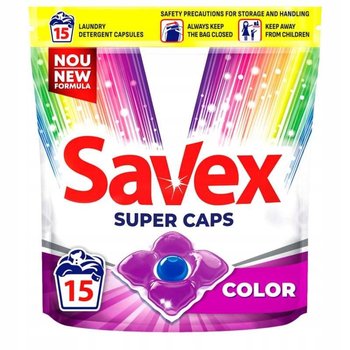 Savex Kapsułki do prania Color Super Caps 15 sztuk - Sawex