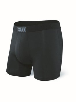 Saxx, Bokserki męskie, Vibe Boxer Brief Black, rozmiar M - SAXX