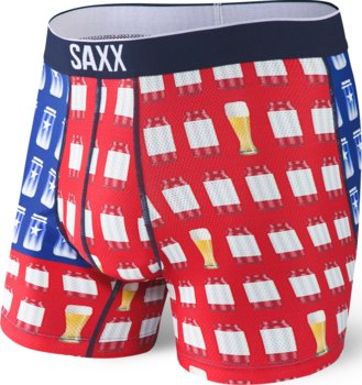 Saxx, Bokserki męskie, Volt Boxer Brief American Pilsner, rozmiar M - SAXX